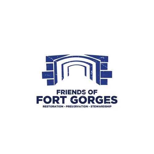 Winning Logo for Friends of Fort Gorges