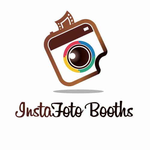 Simple logo for a Photo Booth Company "InstaFoto Booths"