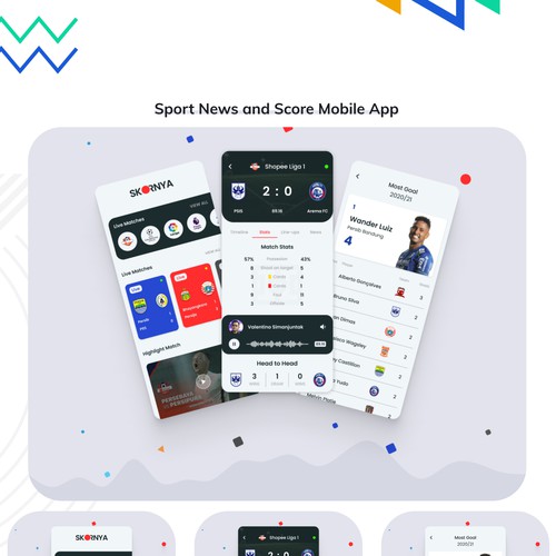 Sport News and Score Mobile App