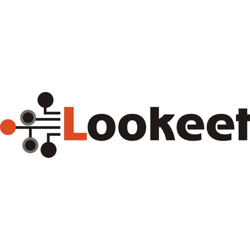 Logo and business card for Lookeet.com social network