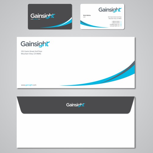 Gainsight rebranded business cards