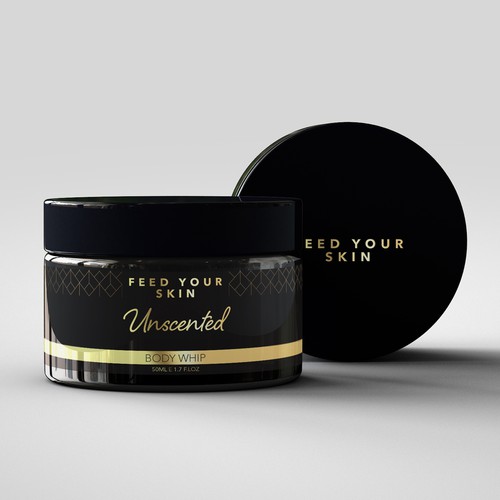 Luxury Cosmetics Label Design