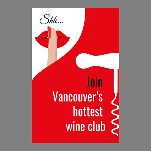Wine club poster