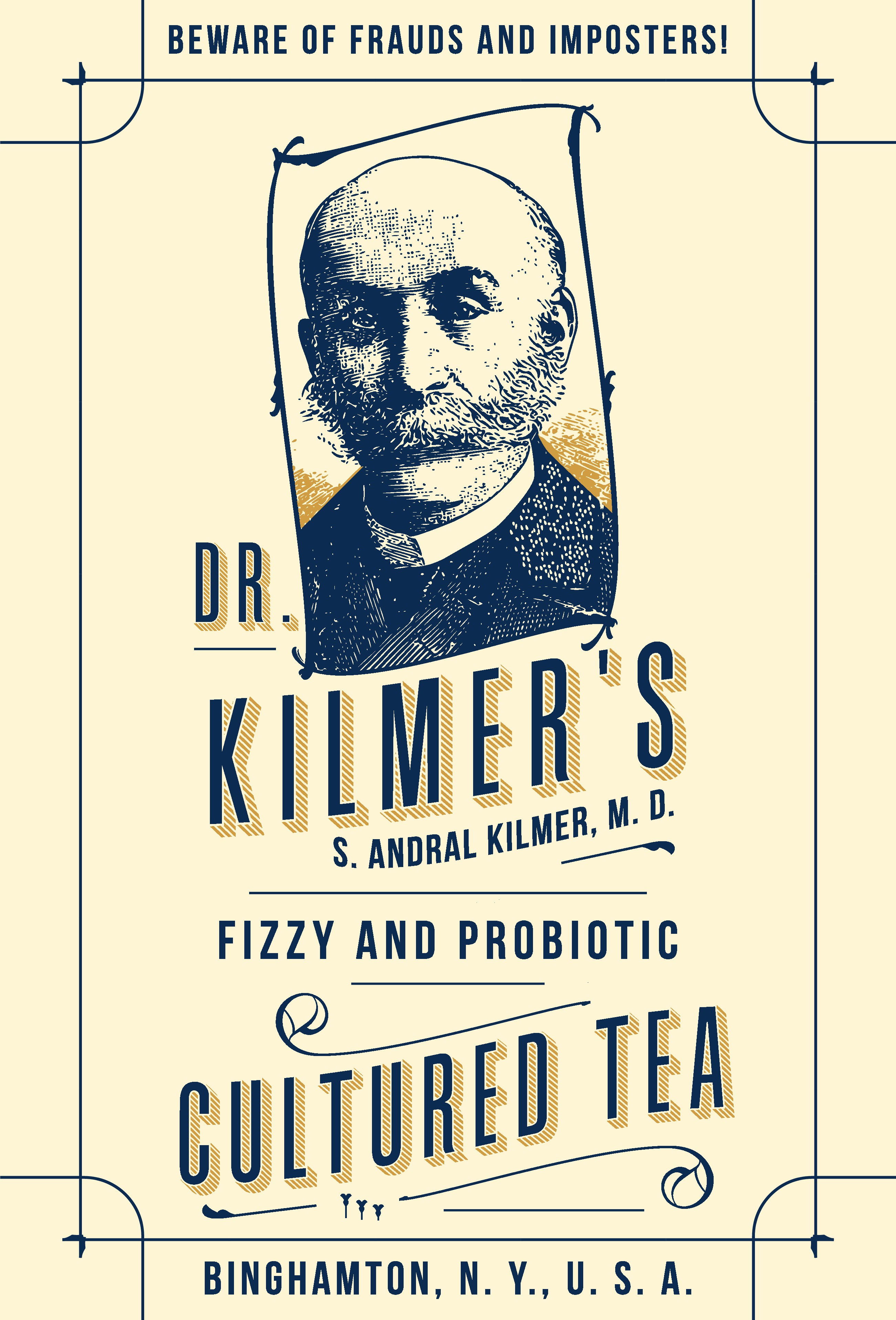 VINTAGE/HIPSTER LOGO FOR BEVERAGE PRODUCT!