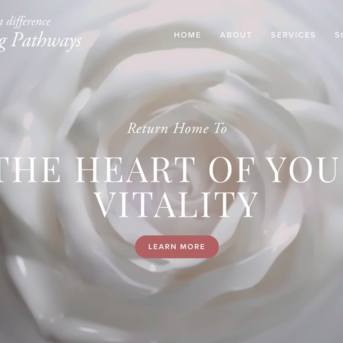 Holistic Healing Pathways - Squarespace Website Design
