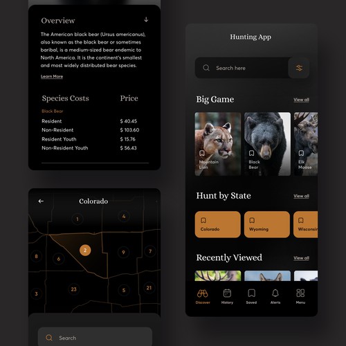 Hunting App 