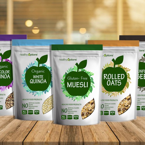 Healthy food products label