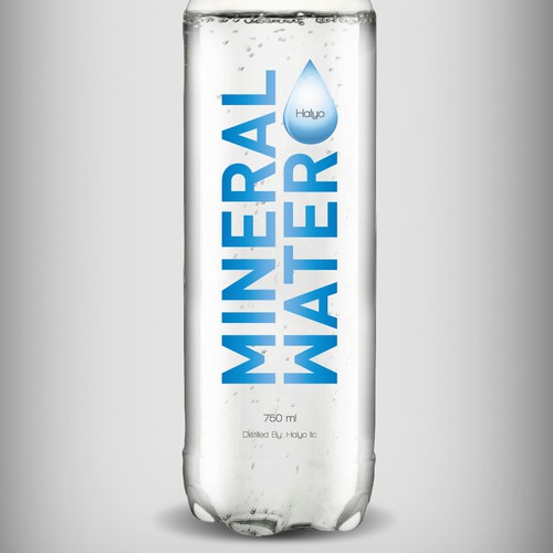 Mineral Water label