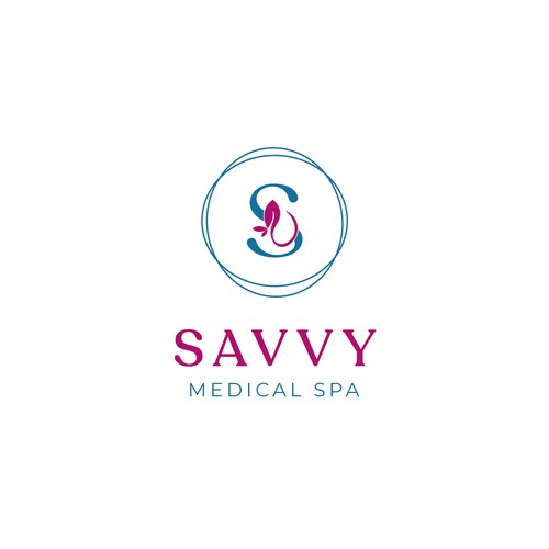 Savvy Spa logo design