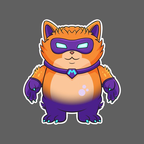 super hero cat M