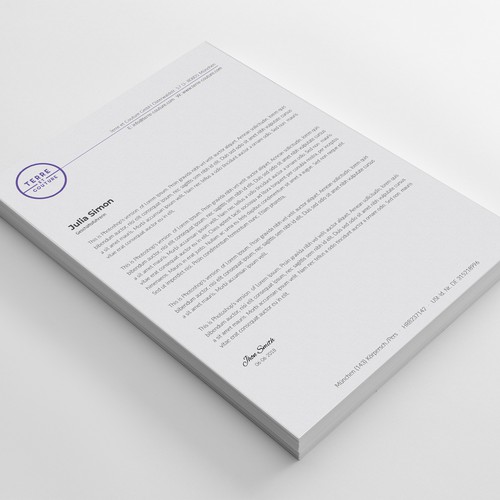 Letterhead Design