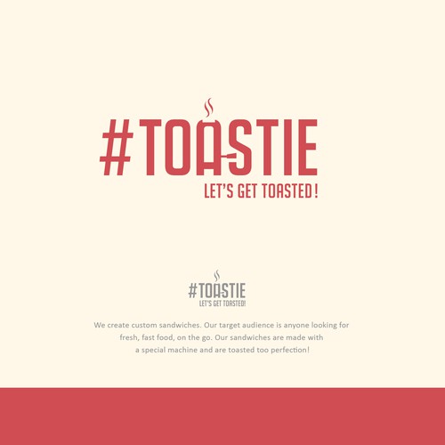 Toastie - Restaurant Simple Logo