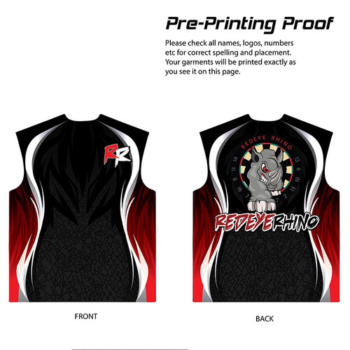 Professional Darts Jersey