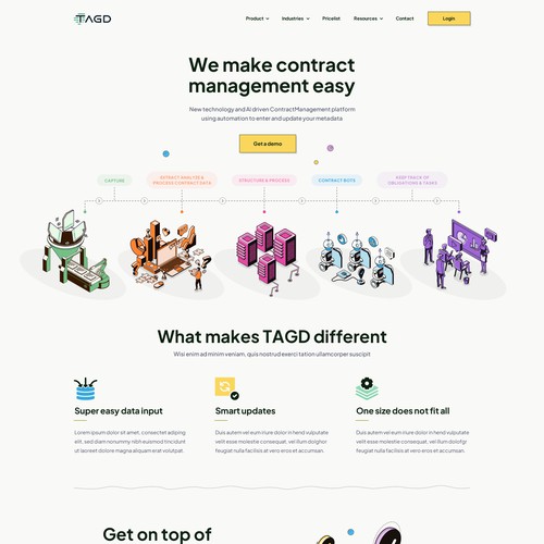  website for legal tech Saas startup