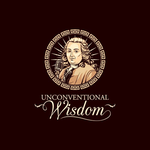 a logo for philosophy, politics, and economics podcast