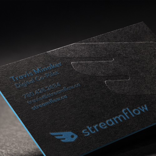 Business Card Design For Streamflow