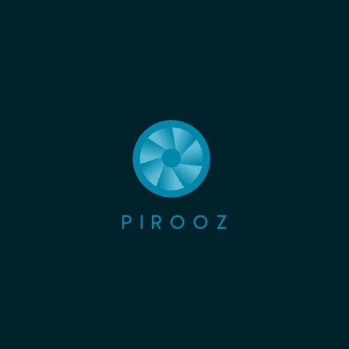 Modern logo for pirooz