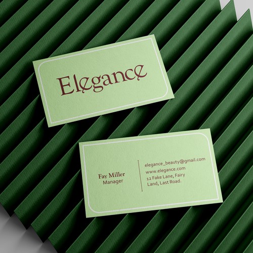 Elegance - Business card