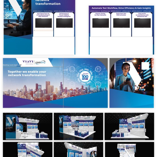 Large booth design