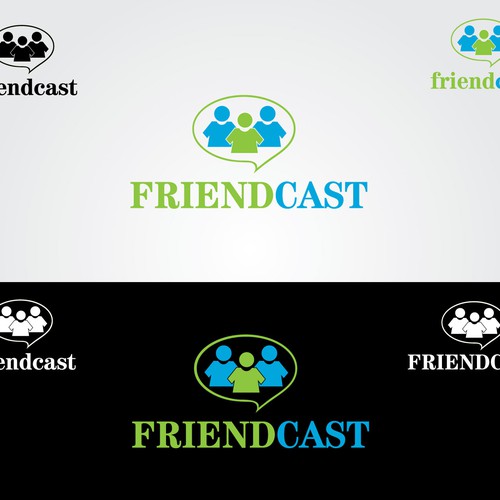 logo for FriendCast