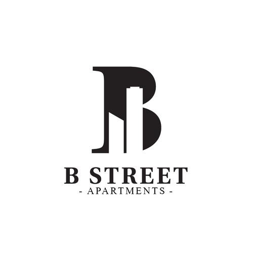 Logo concept for B Street Apartments