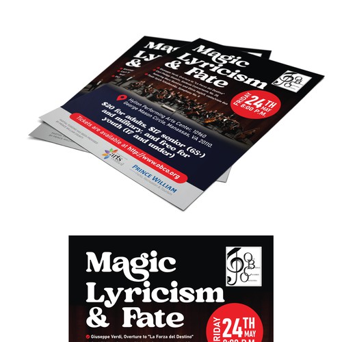 One page flyer