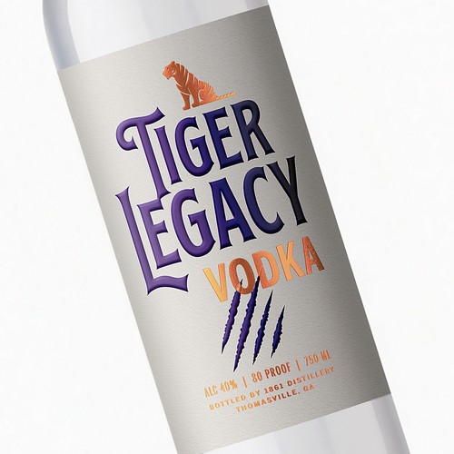 Tiger Legacy Vodka