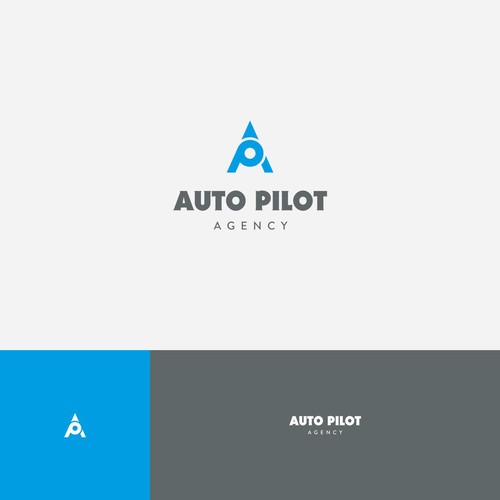 Strong initial logo for Auto Pilot Agency