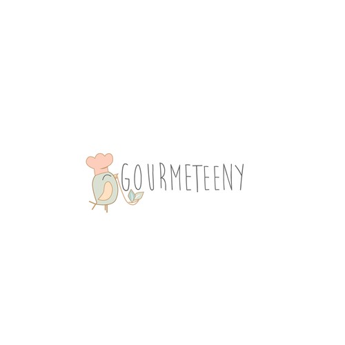 Logo for emerging baby food brand