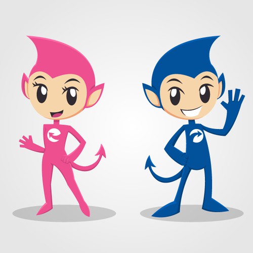 Create a Mascot for an Internet company focused around the 16-30 year old demographic