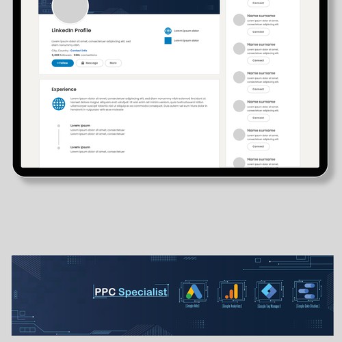 LinkedIN Banner design