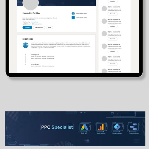 LinkedIN Banner design