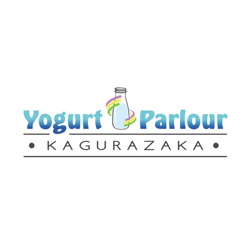 Logo für eine Joghurt Bar