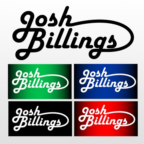 logo concept for josh billing