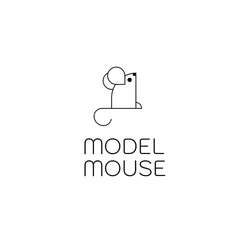 MODEL MOUSE LOGO