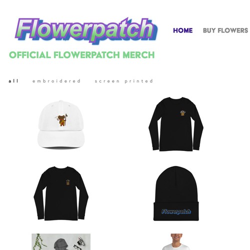 Flowerpatch by Nugbase - Squarespace Website & Ecommerce
