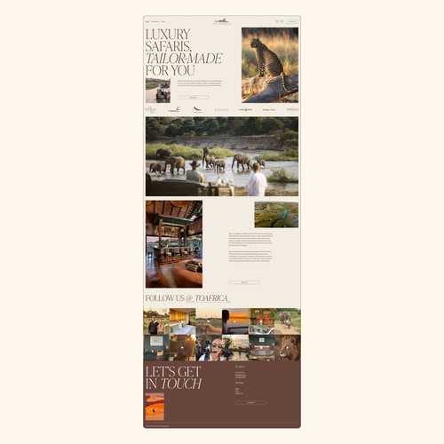 Mobile First Squarespace Site for Travel Company