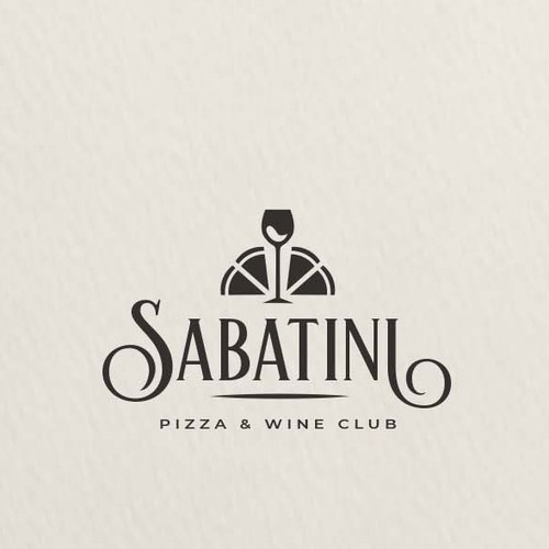 Logo design for Pizza & Wine