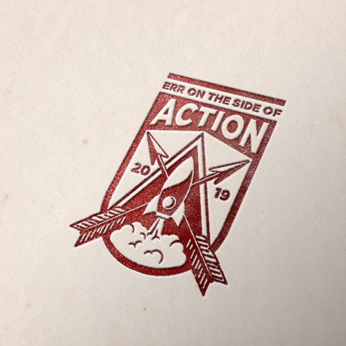 ERR on the side of ACTION logo contest