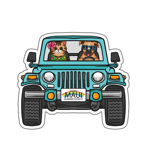 Cartoon Jeep Illustration