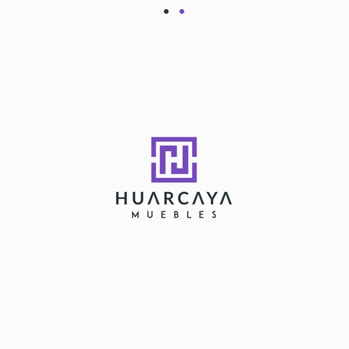 Luxury logo for Huarcaya Muebles