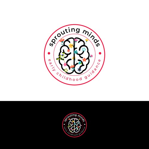 logo for sprouting minds