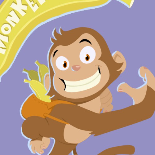 Fun Logo Design - Monkey Blitz