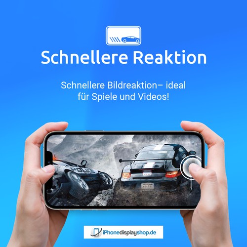 Product graphic for replacement iPhone LCD