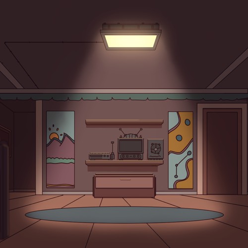 Main character's home interior