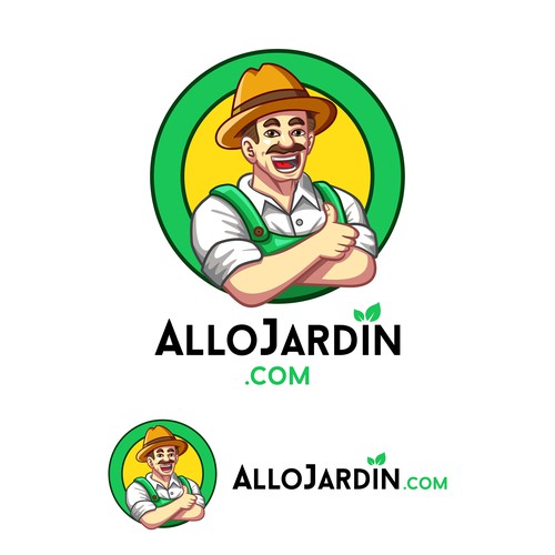 Logo design for AlloJardin.com