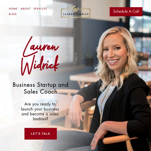 Sophisticated and upscale business coach