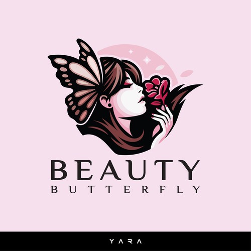 The Beauty Butterfly Mascot