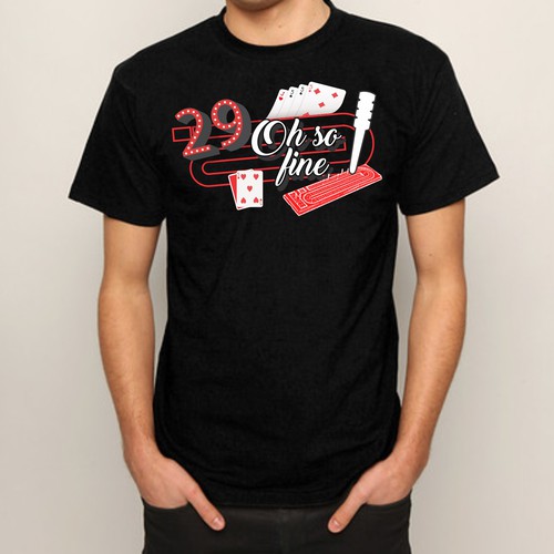 29 Oh so Fine Tshirt design
