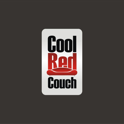 Cool Red Couch logo Design